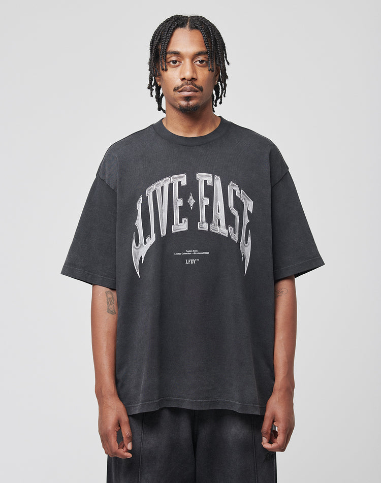 Live Fast Axe Tee