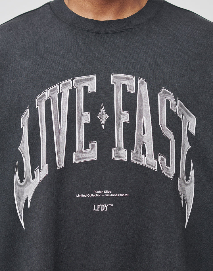 Live Fast Axe Tee