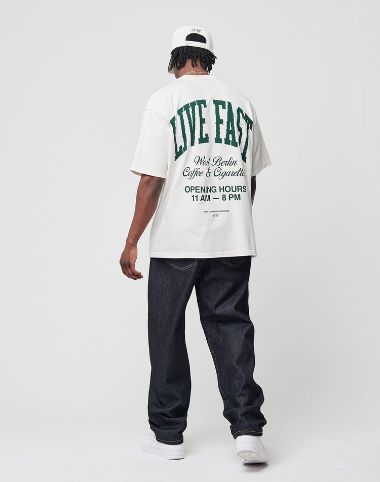 Live Fast Coffee Tee