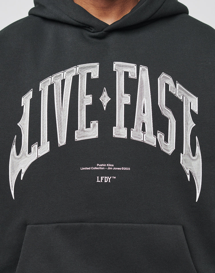 Live Fast Axe Hooded
