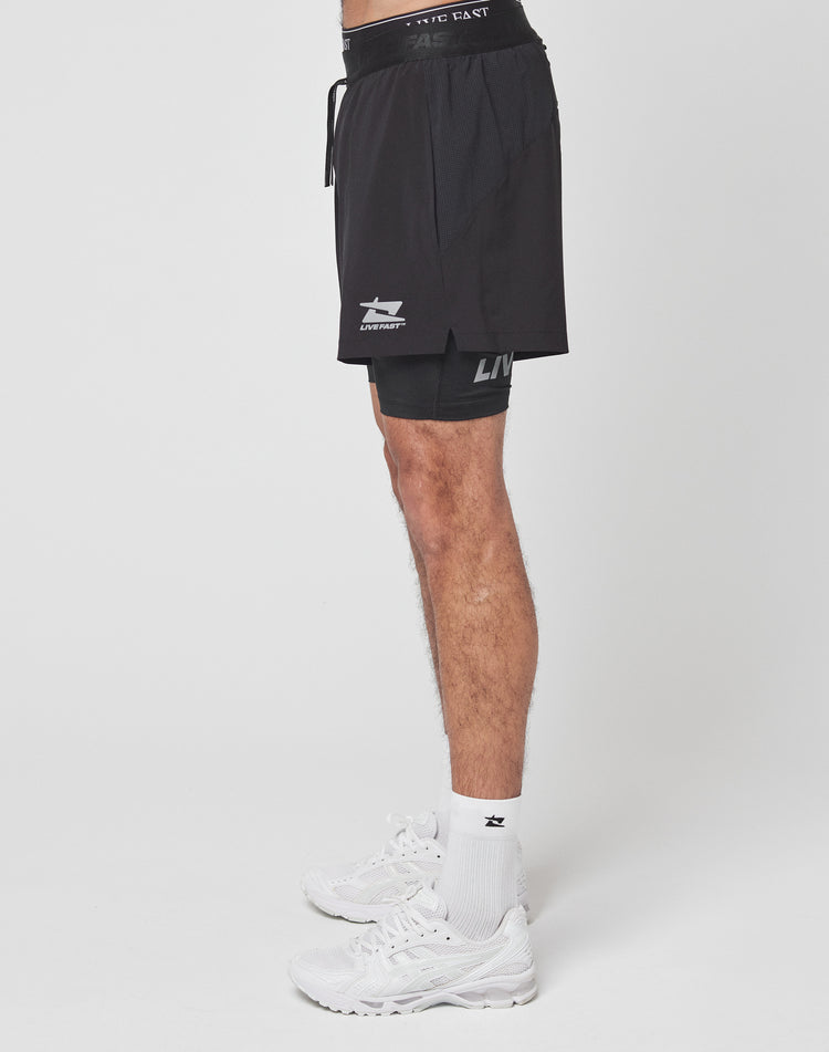 Live Fast Performance Running Shorts