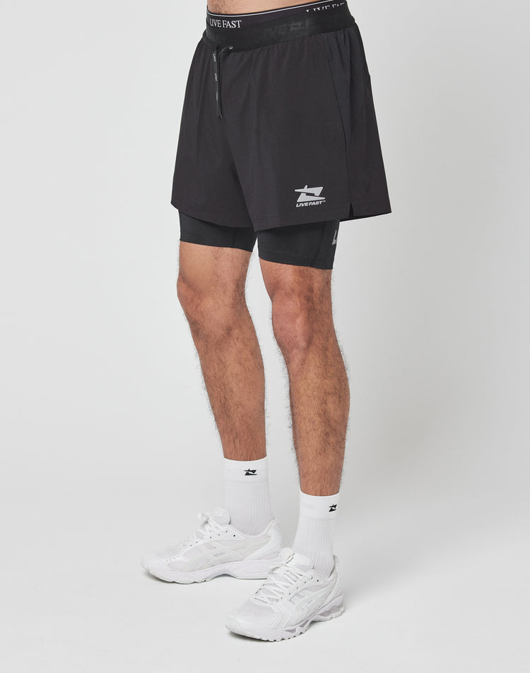 Live Fast Performance Running Shorts
