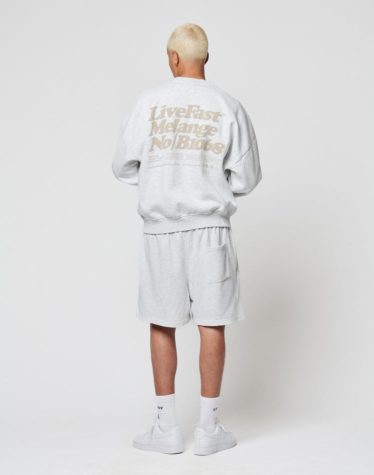 Basic Melange Sweater