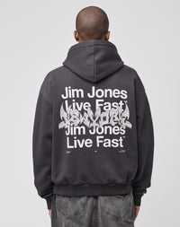 Live Fast NY Hooded