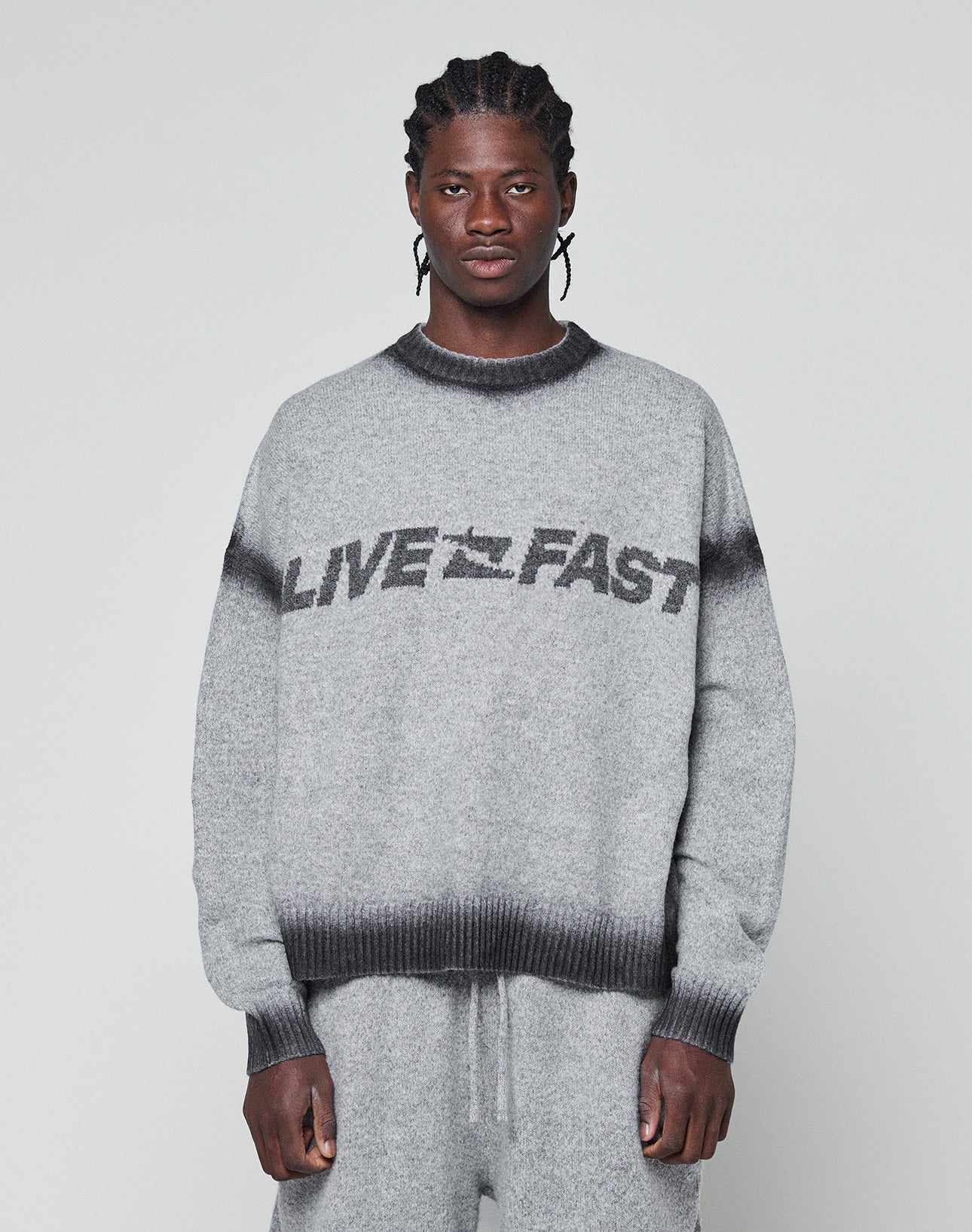 Live Fast Boucle Sweater