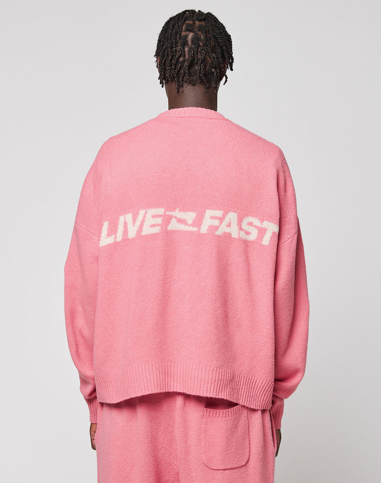 Live Fast Boucle Sweater