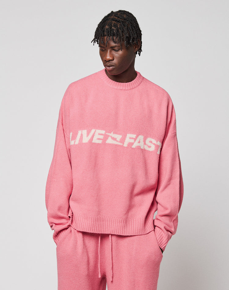 Live Fast Boucle Sweater