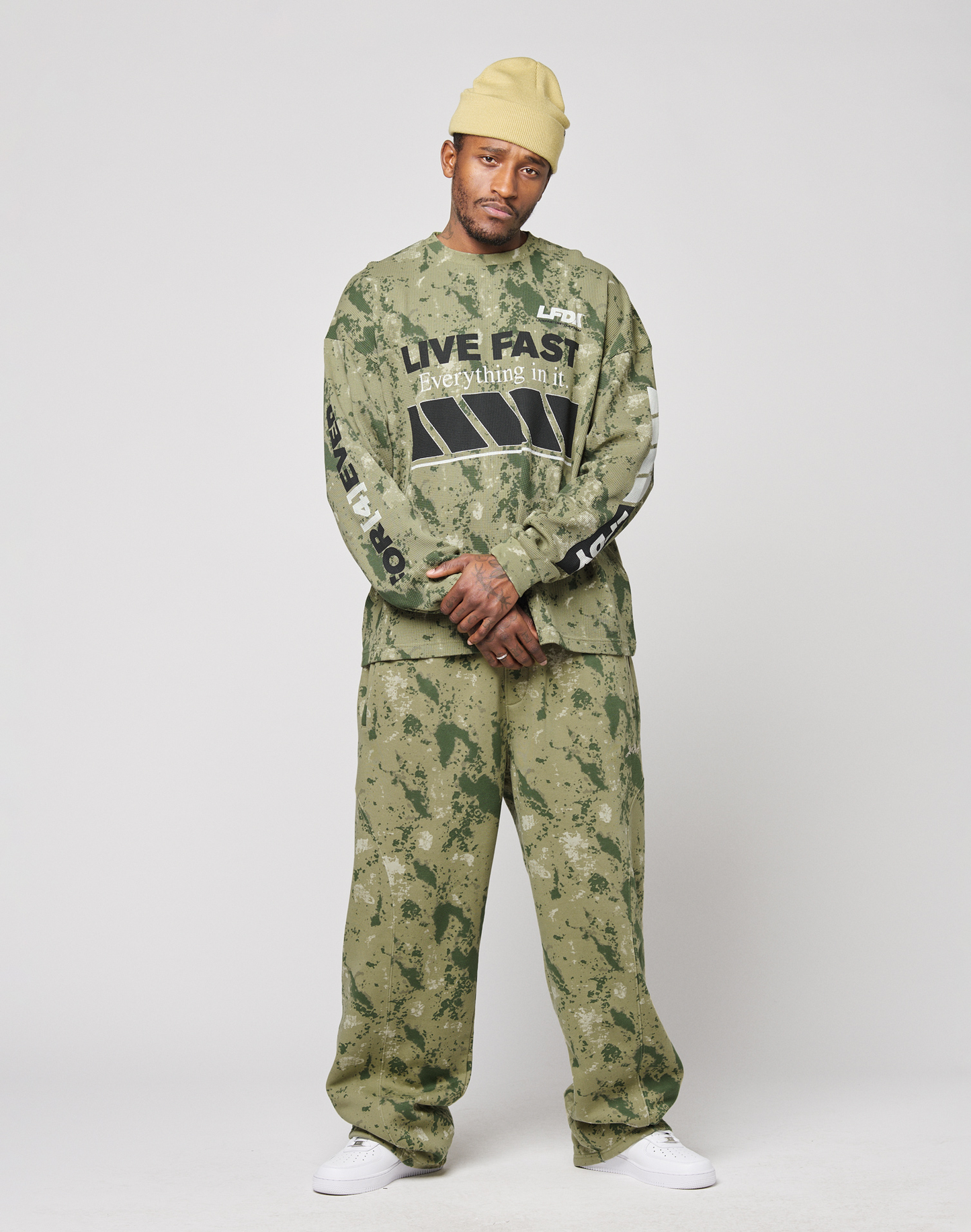 Camo Wide Jogger