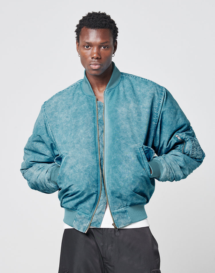 Washed Bomber Jacket