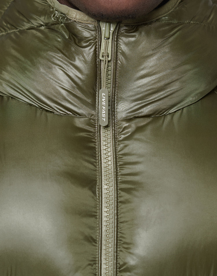 Live Fast Puffer Jacket