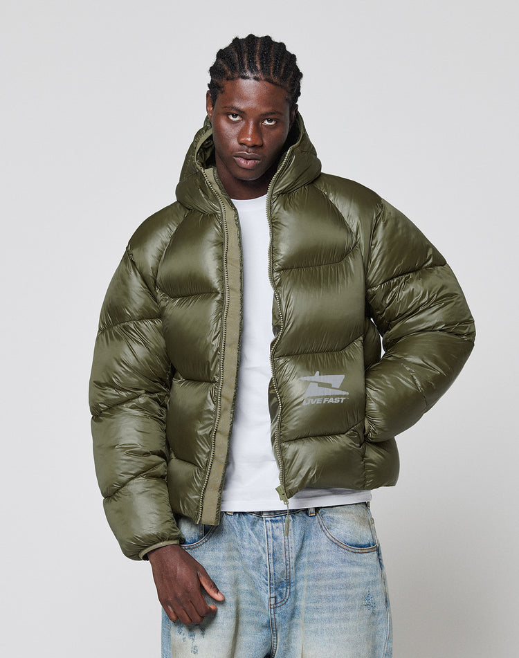 Live Fast Puffer Jacket