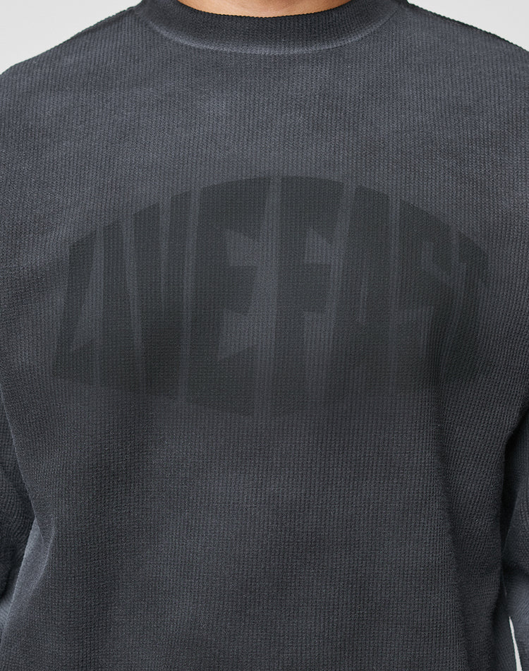 LFDY Emblem Ghost Waffle Longsleeve
