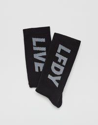 Basic Typo Socks (2 Pack)