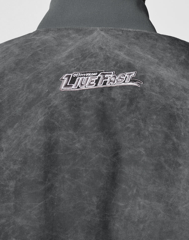 Washed Bomber Jacket