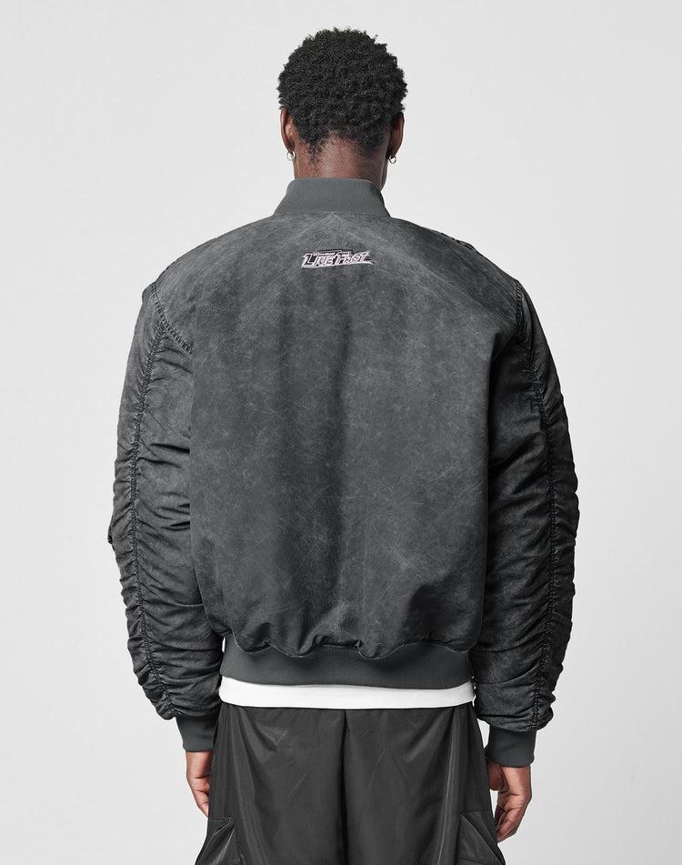 Washed Bomber Jacket