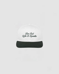 Live Fast Coffee Cap