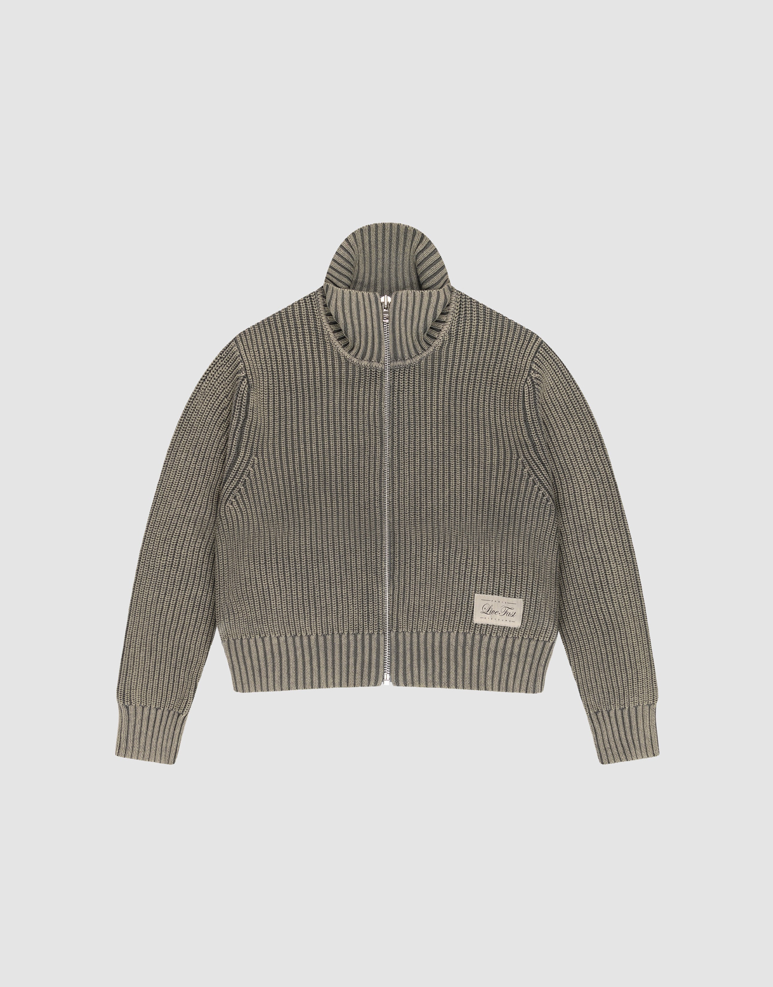 LFDY Knit Jacket – LIVE FAST DIE YOUNG