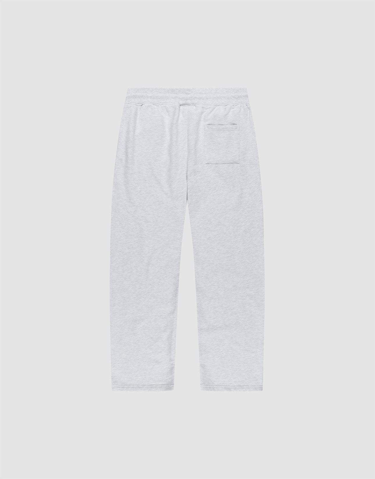 The LFDY Racing Wide Jogger by LIVE FAST DIE YOUNG is shown flat on a white background, highlighting the back with a wide elastic waistband, right rear patch pocket, soft cotton fabric, and a relaxed wide fit.
