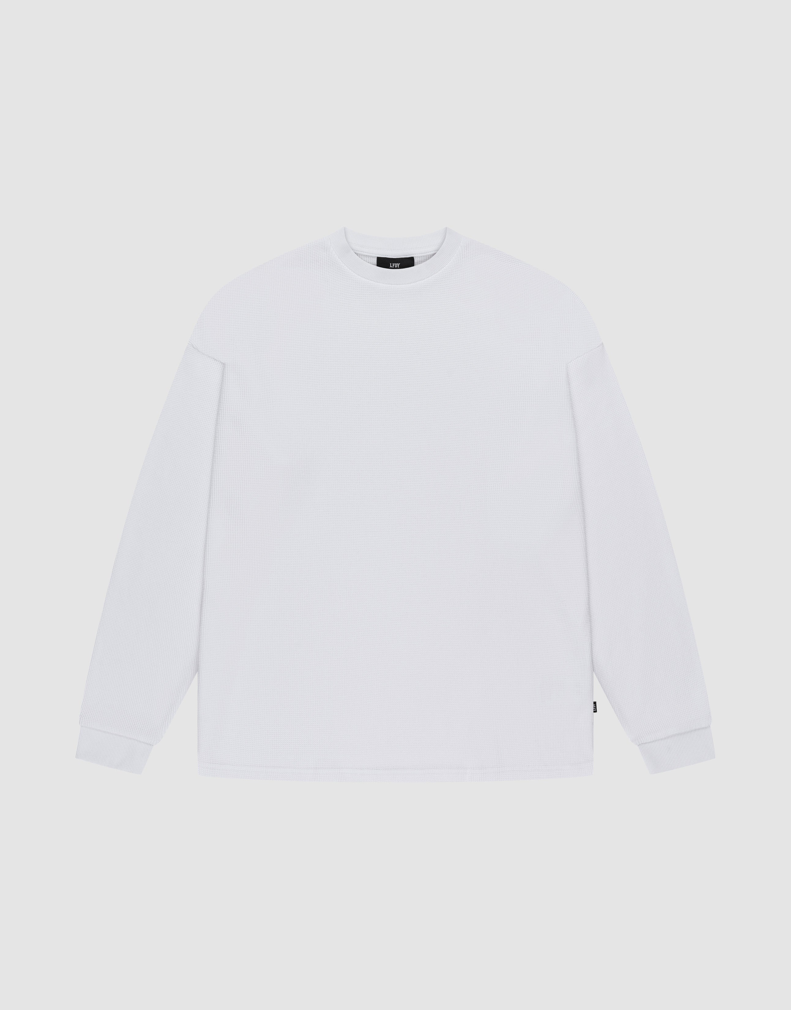 Blank Waffle Longsleeve – LIVE FAST DIE YOUNG