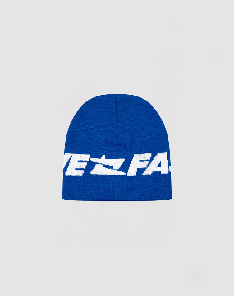 Live Fast Jacquard Beanie