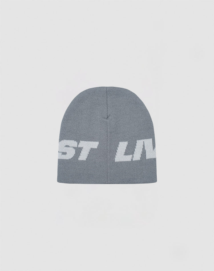 Live Fast Jacquard Beanie