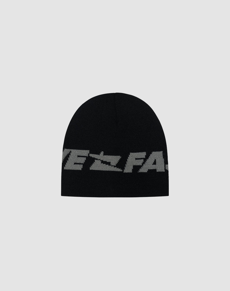 Live Fast Jacquard Beanie