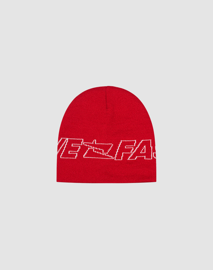 Live Fast Jacquard Beanie
