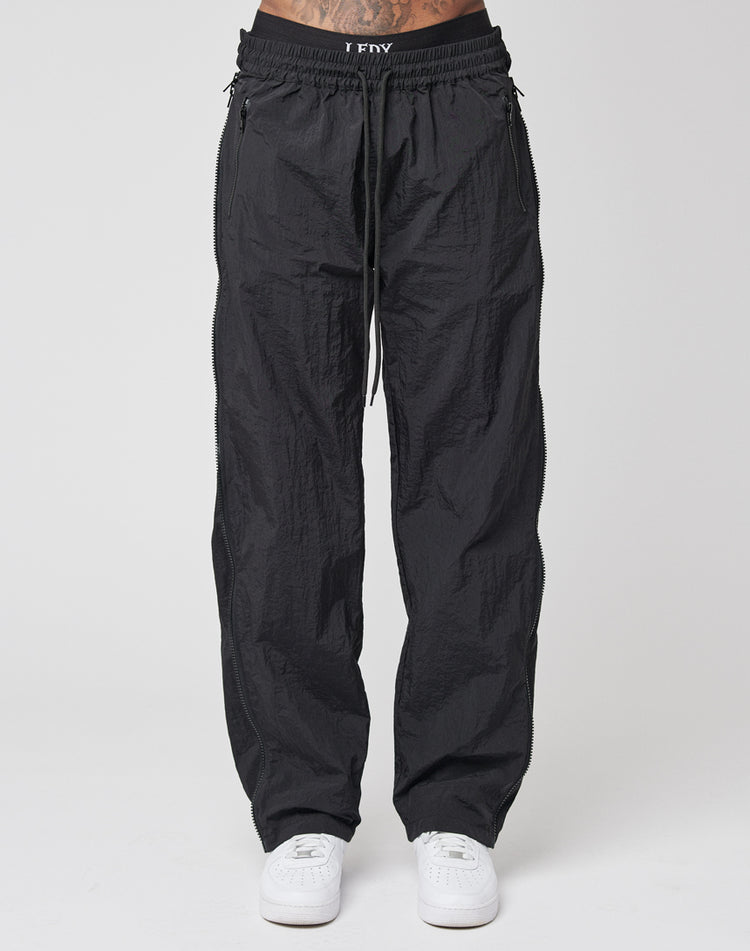 Zip Tape Track Pants