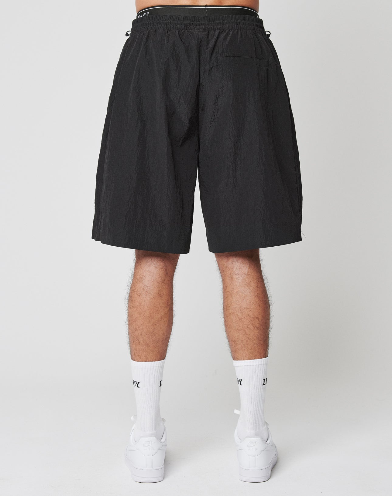 Live Fast Nylon Shorts