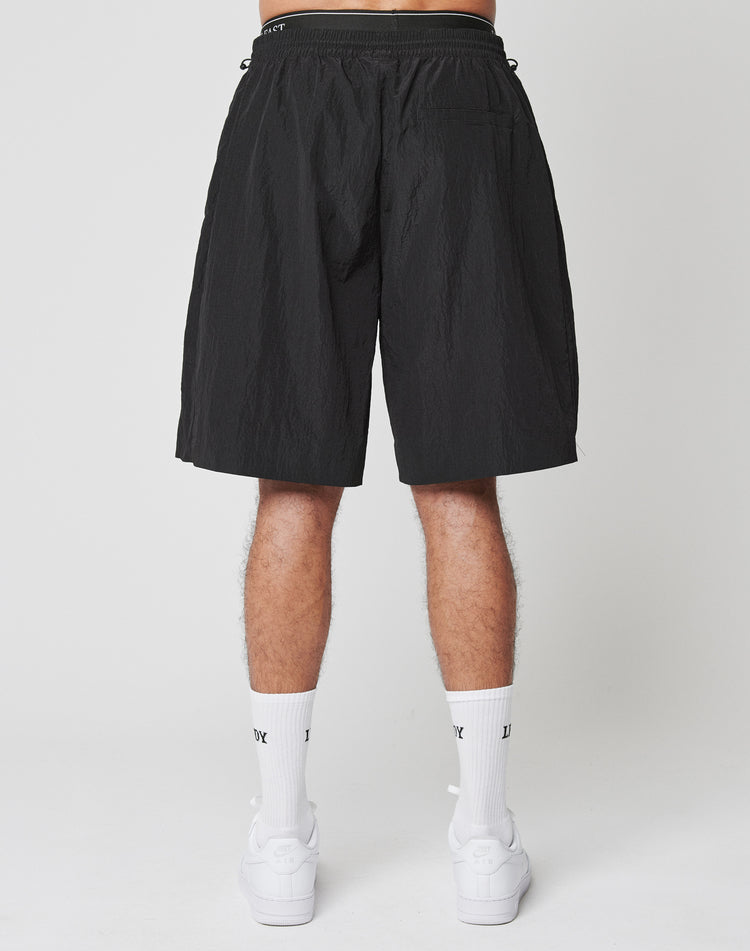Live Fast Nylon Shorts