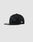 The LFDY X NEW ERA 59FIFTY by LIVE FAST DIE YOUNG is a black fitted cap with a flat brim, raised embroidered front text, and the New Era logo on the side. Shown on a plain light gray background. Größentabelle available for sizing.