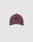 The DY Flames Snapback by LIVE FAST DIE YOUNG is a maroon Baumwolle baseball cap with DY and diamond embroidery, a subtle Flammendruck pattern near the brim, shown on a plain light gray background.