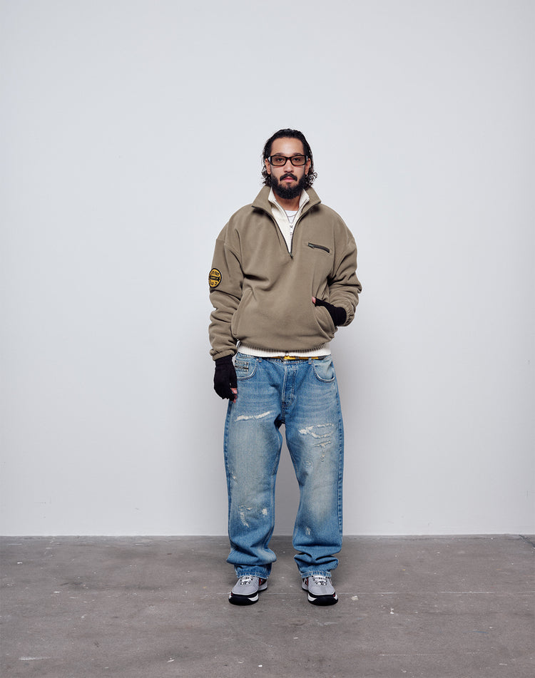 LFDY Repaired Straight Denim