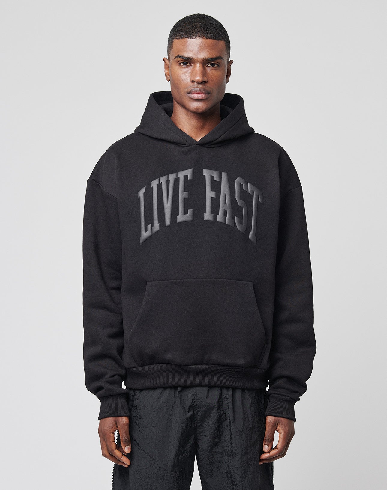 Live Fast College Hooded
