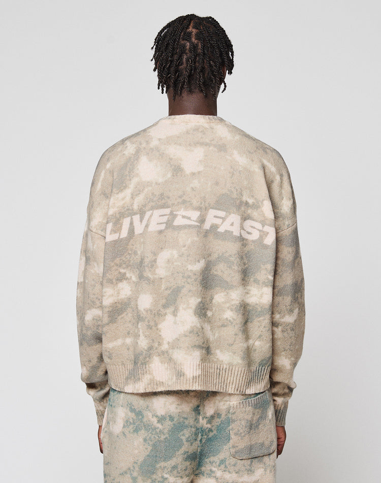 Live Fast Boucle Sweater