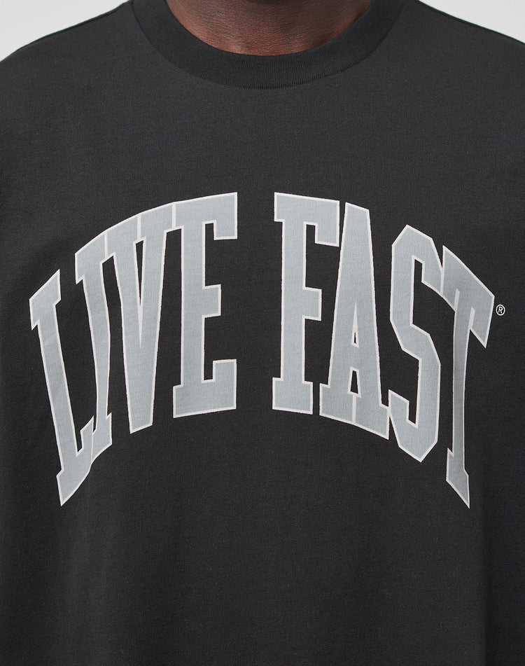 Live Fast College Tee
