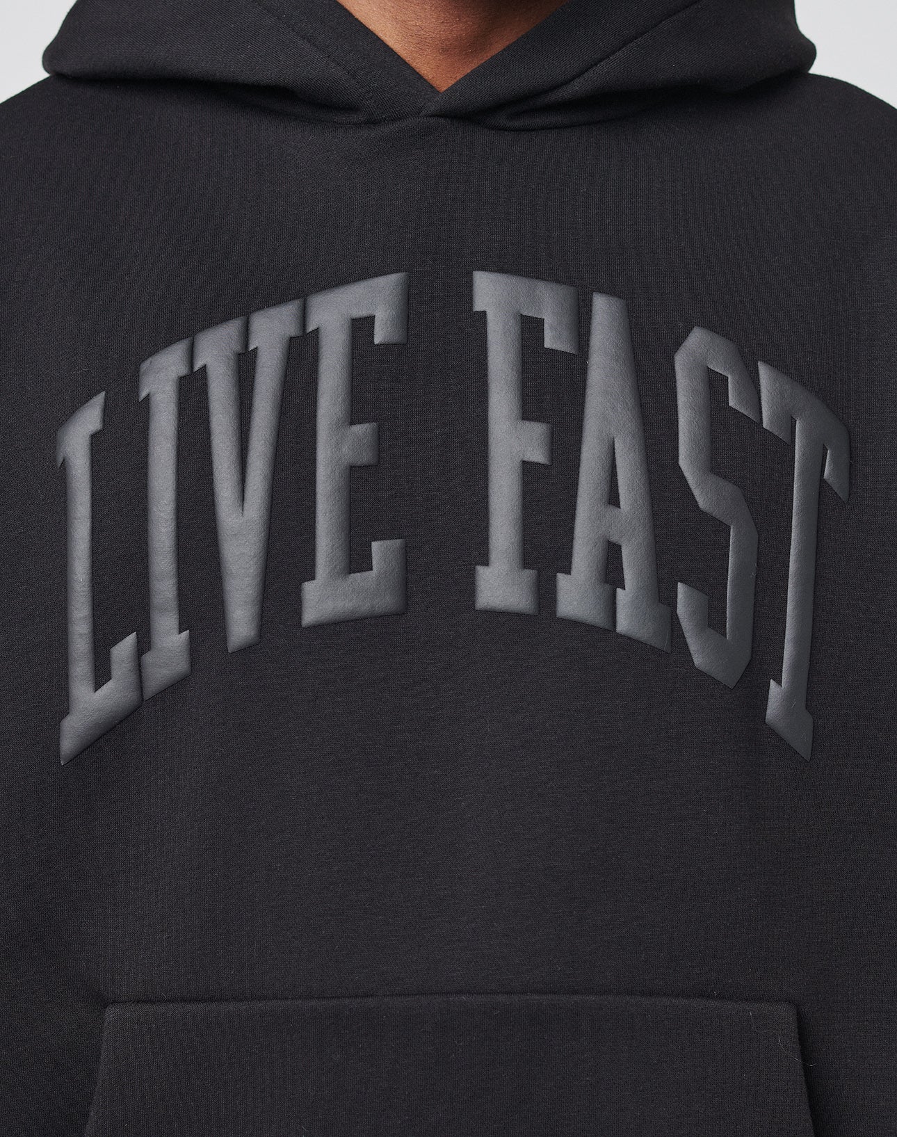 Live Fast College Hooded