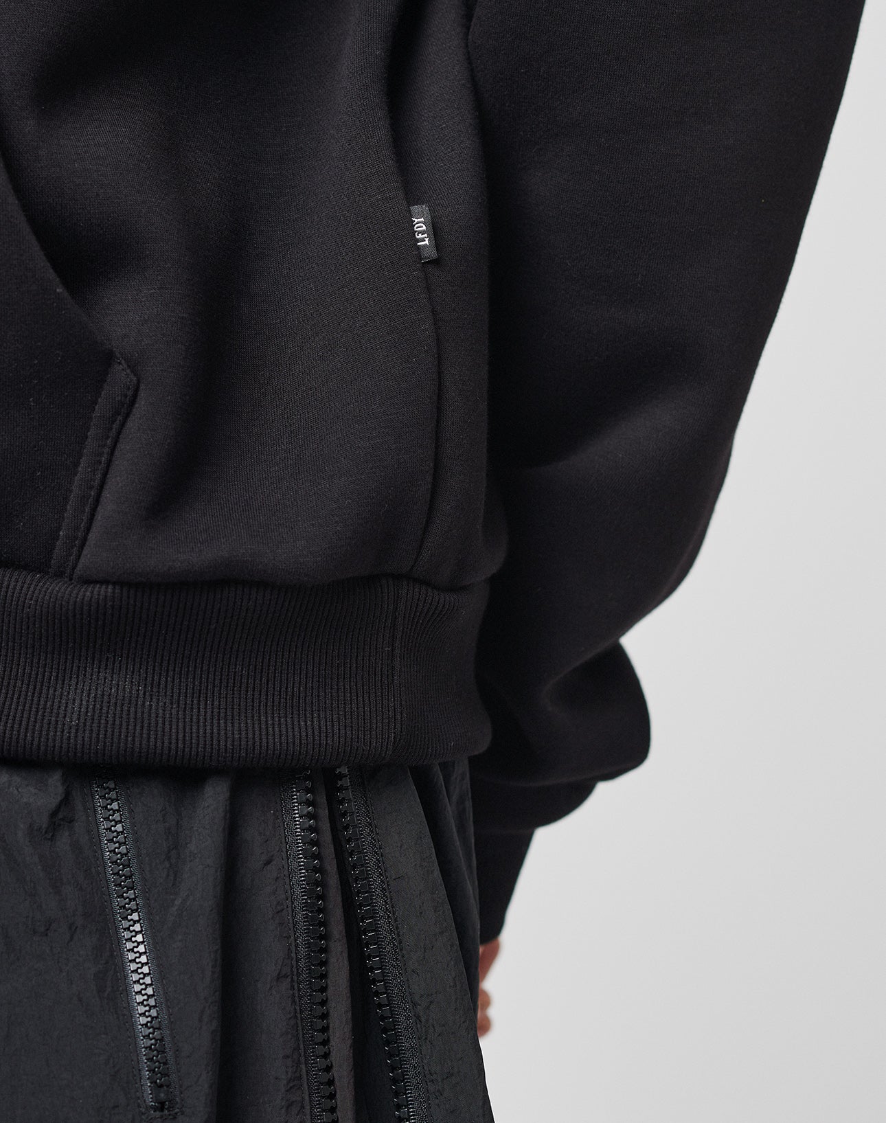 Live Fast College Hooded