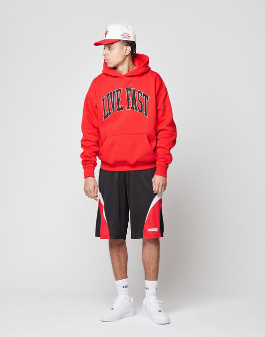 Live Fast College Hooded