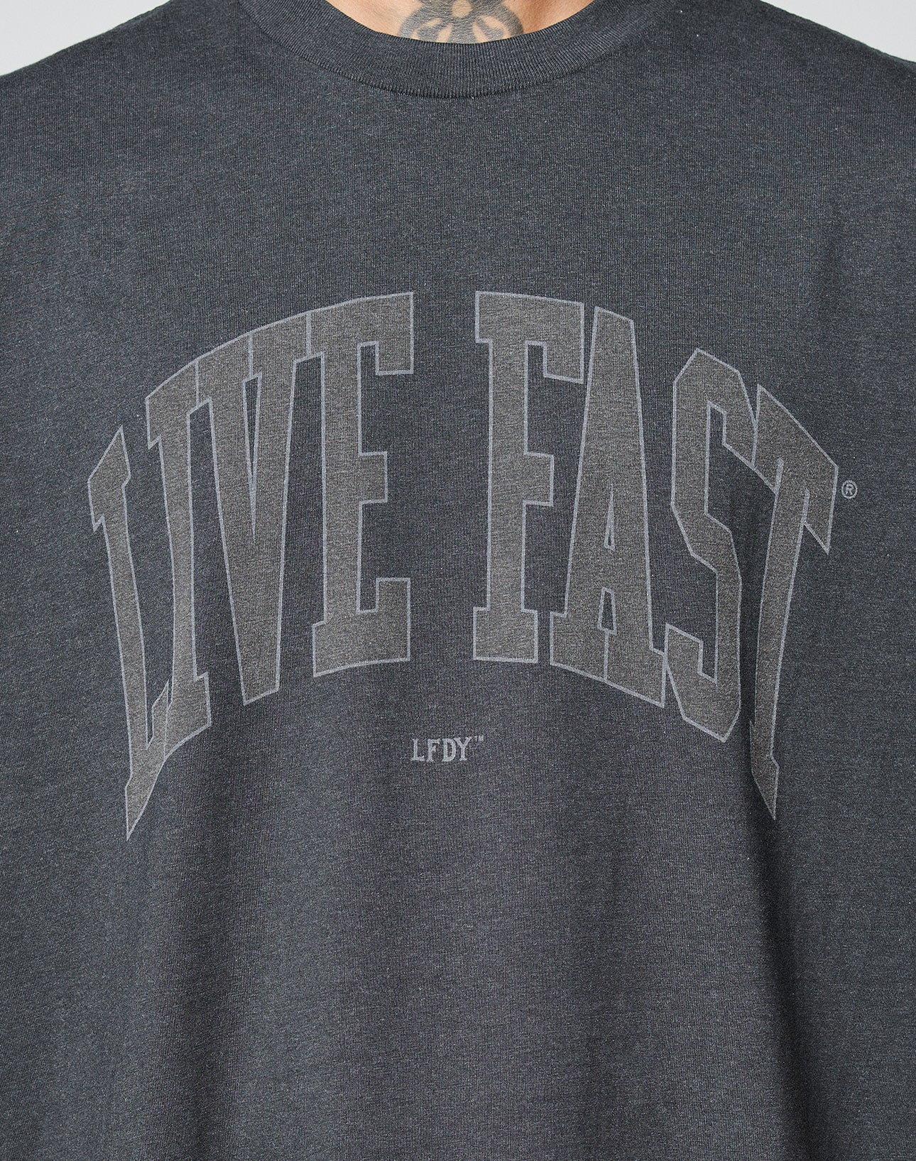 Live Fast College Muscle Shirt