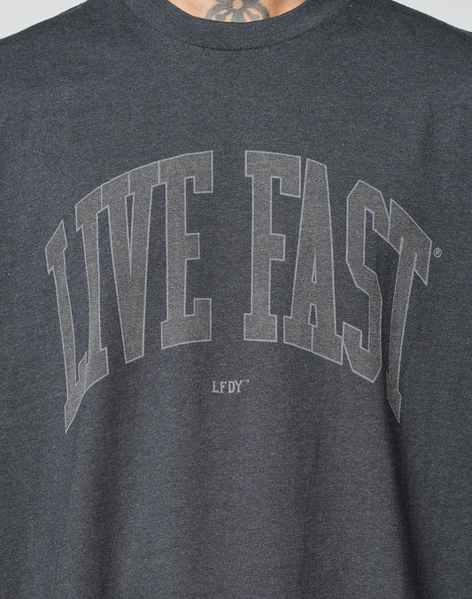 Live Fast College Muscle Shirt