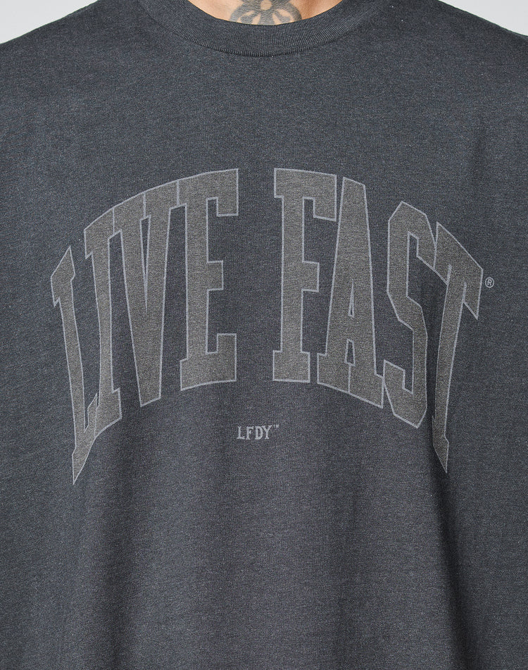 Live Fast College Muscle Shirt