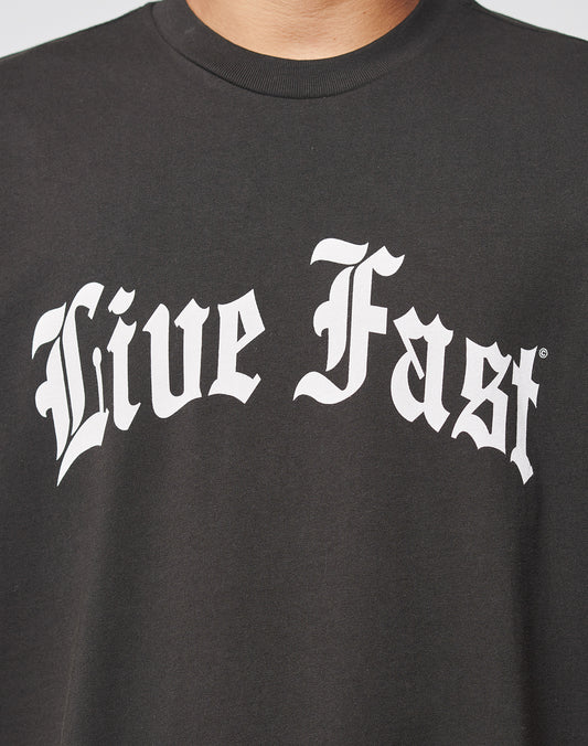 Live Fast Fractured Tee