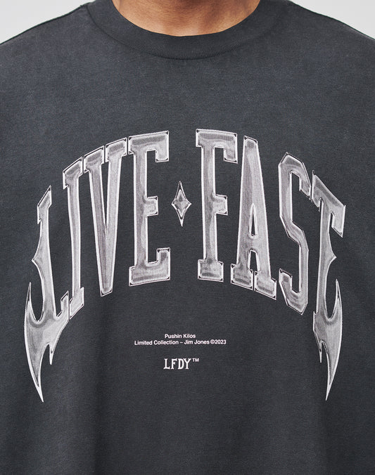 Live Fast Axe Tee