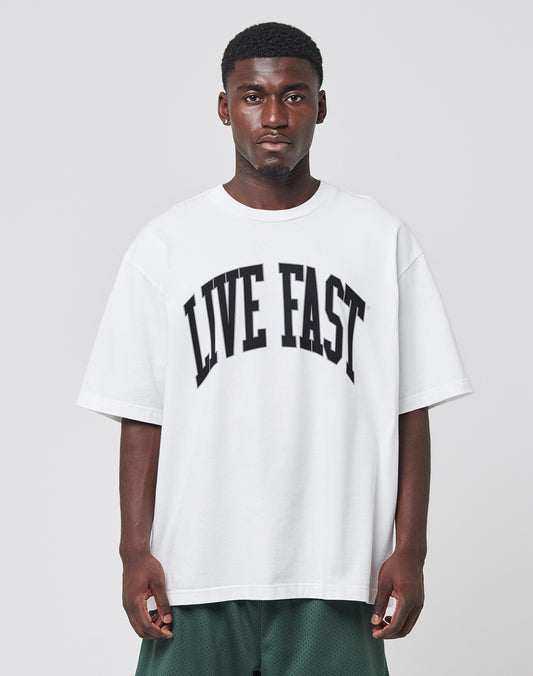 Live Fast College Tee