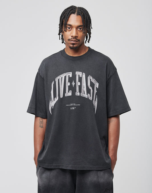 Live Fast Axe Tee