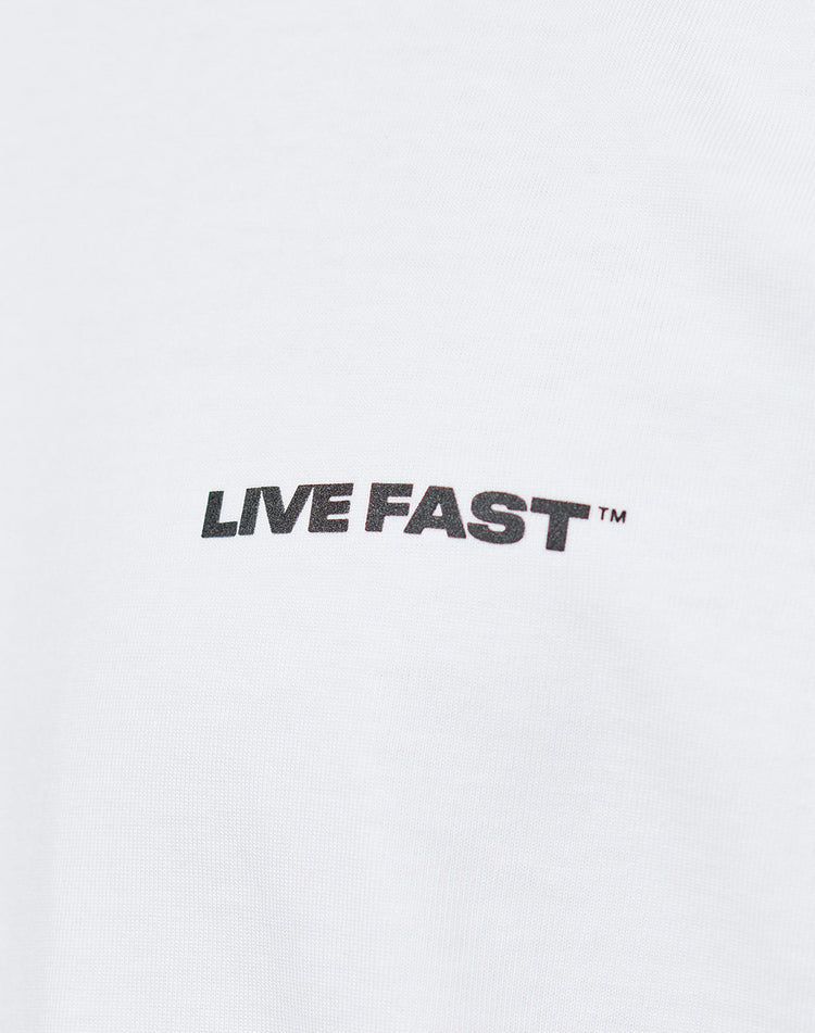 Live Fast Plain Tee
