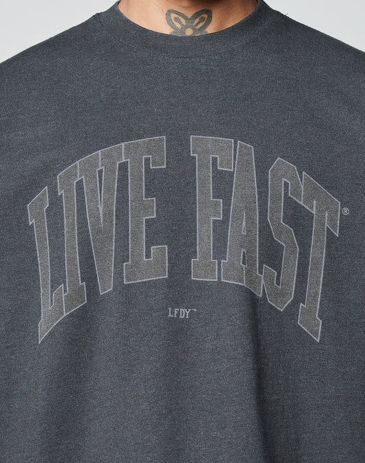 Live Fast College Tee