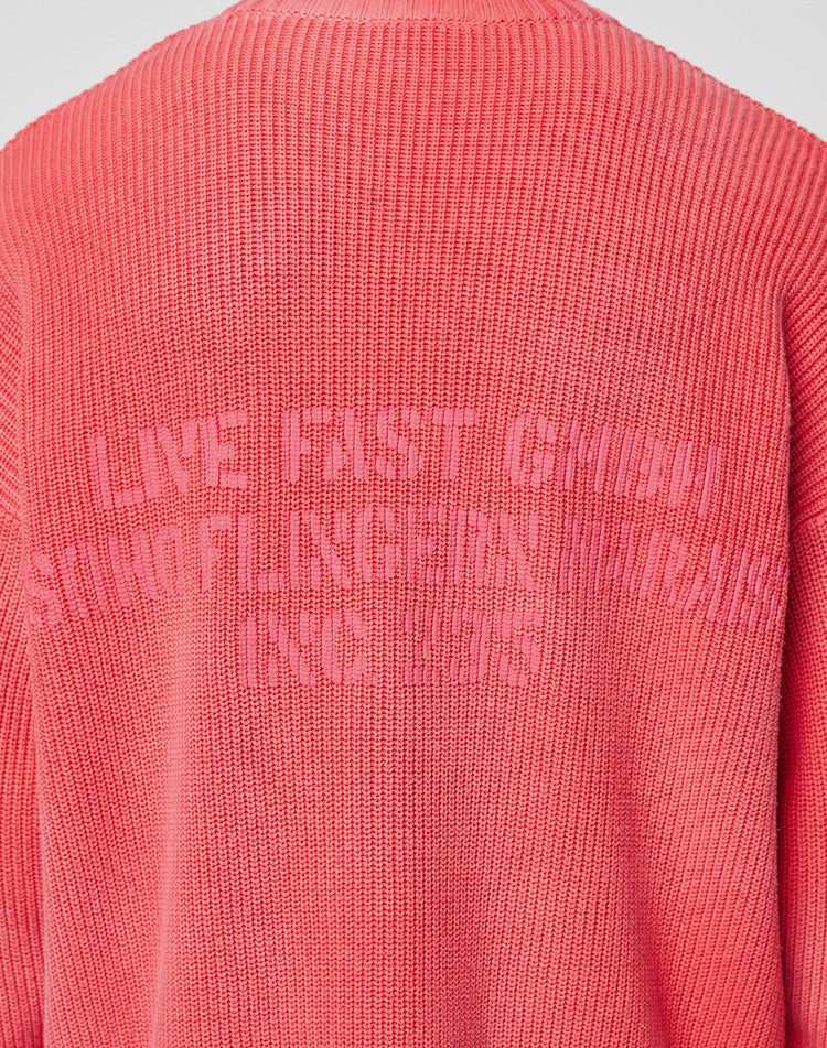 LFDY Washed Knit Sweater