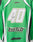 The LFDY Motorcross Jersey by LIVE FAST DIE YOUNG is an oversized green, black, and white sports jersey with multiple logos, a large 40 above LIVE FAST 3000, stylized LF at the hem, mesh side panels, and 100% polyester comfort.